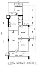 Blk 12 Holland Vista (Queenstown), HDB 3 Rooms #584969321